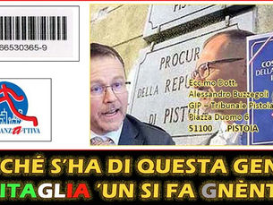 piRandellate pistojane. OVE NESSUN VUOLE VEDERE, POI QUALCUN S’HA DA DOLERE…