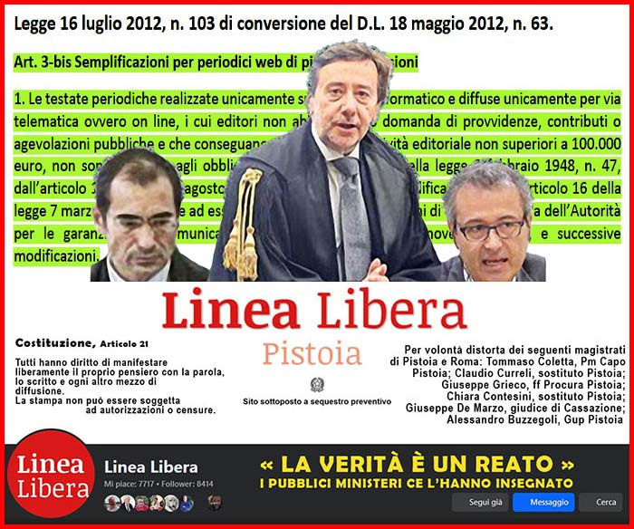 La peggiore censura è quella dei farisei