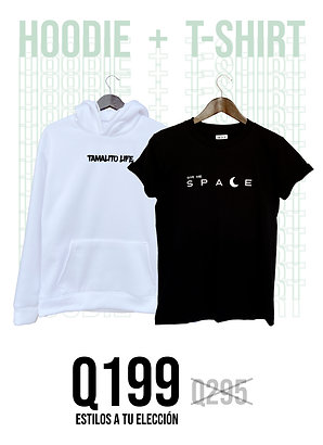 HOODIE + T-SHIRT