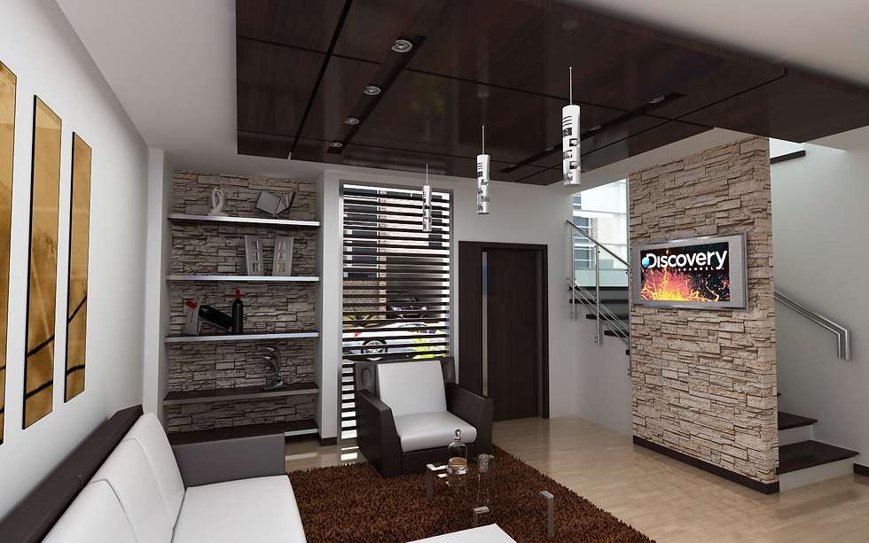 DISEÑO DE INTERIOR DE LIVING