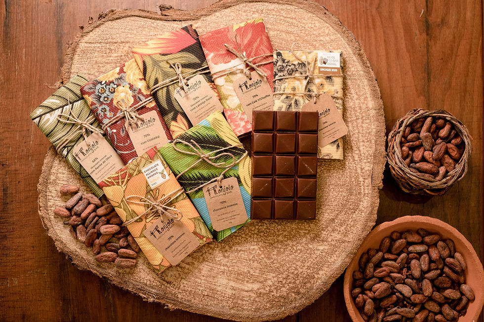 Miniatura: Chocolate barra MONJOLO 70% com INCLUSÃO - Orgânico e sem Lactose