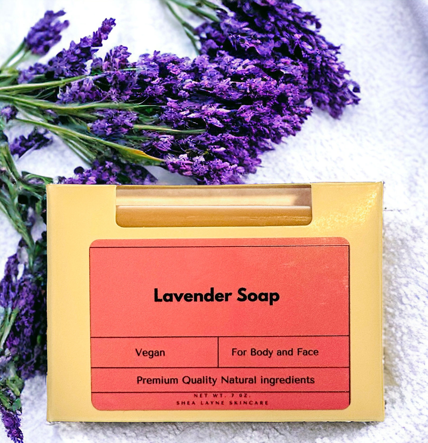 Lavender Shea Butter Soap 7 oz.