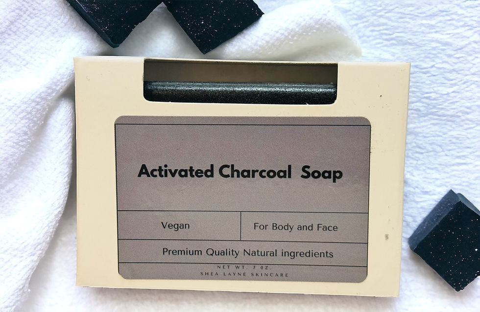 Activated Charcoal Soap 7 oz.