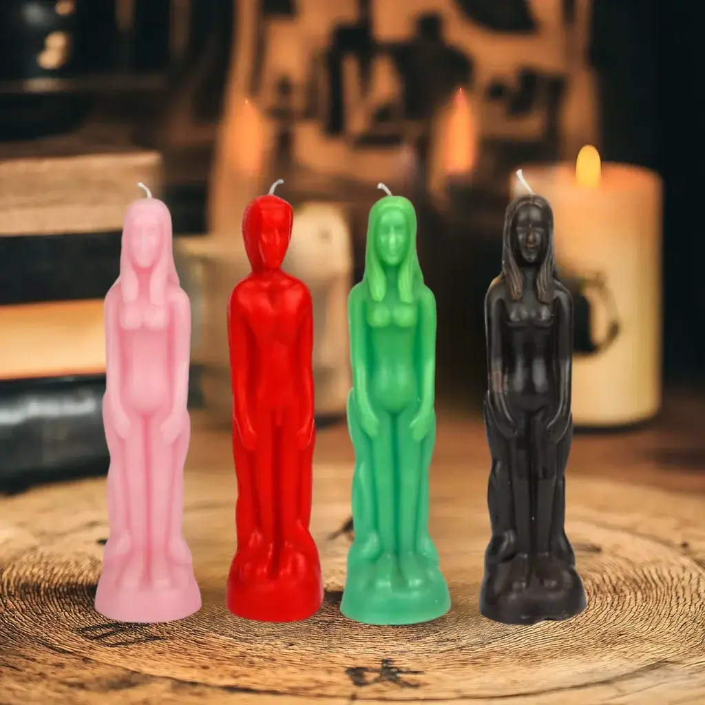 1pcs Female or Male Figure Candle for Spells and Altars