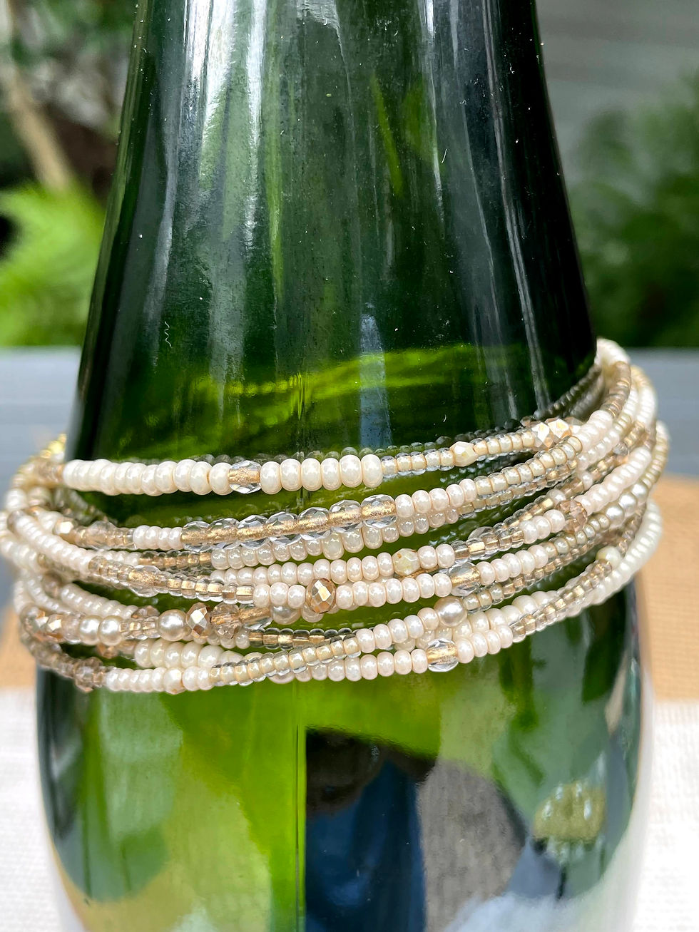 Pearls and Gold Multiwrap