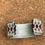 Thumbnail: Byzantine Cuff in Red, Black, White, Silver