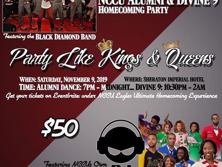 Divine 9 Homecoming Party!