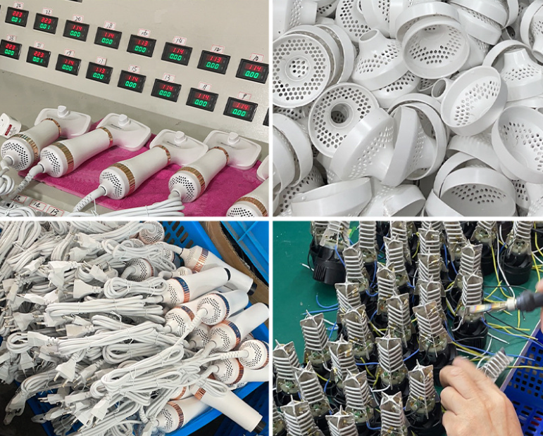 Miniatura: FAVOURIE 2-IN-1 Pet Grooming Brush Hair Removal  Dryer Comb One-Button Low Noise