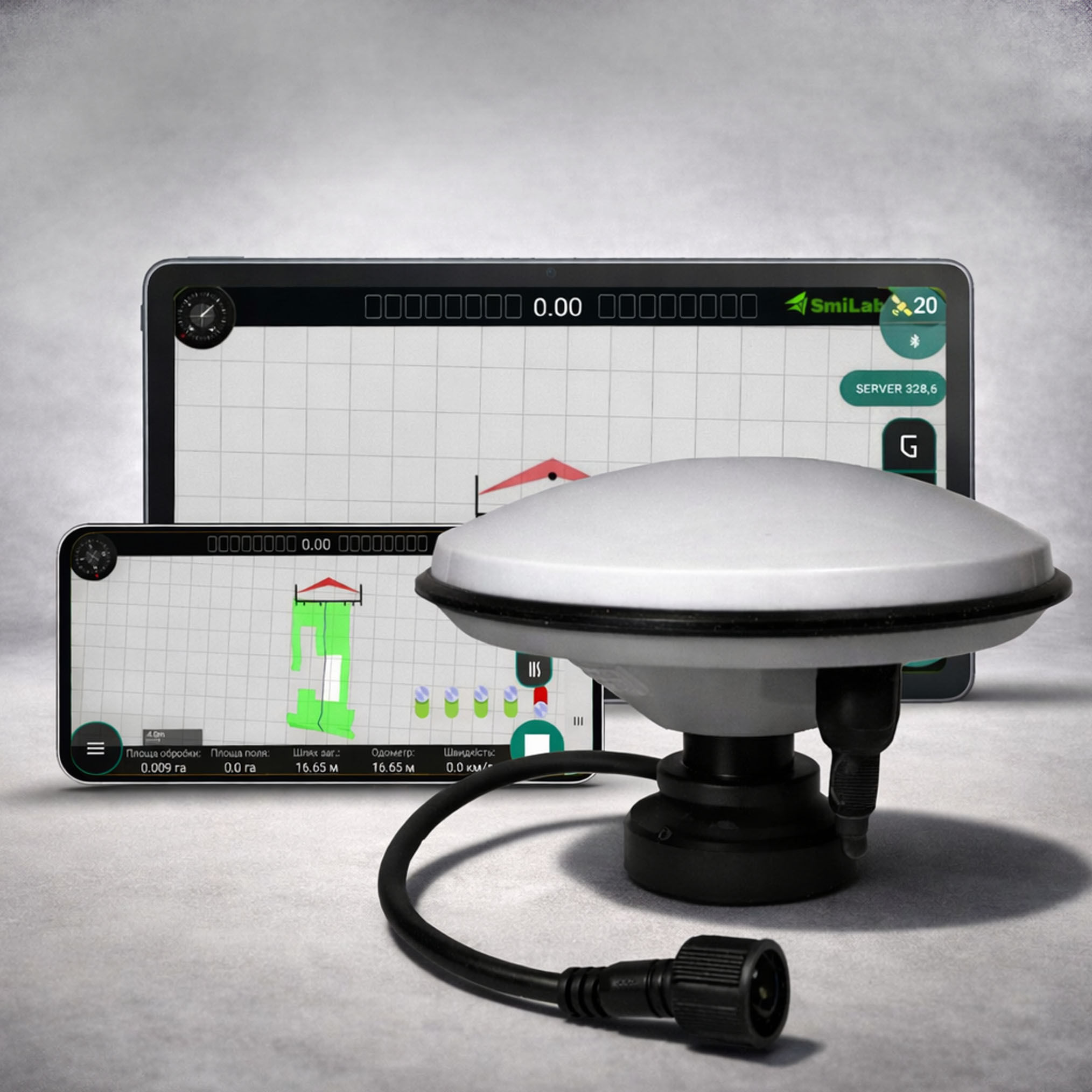 агронавігатор для трактора, GPS навігатор для трактора, курсовказівник для трактора, GPS курсовказівник, навігатор для комбай