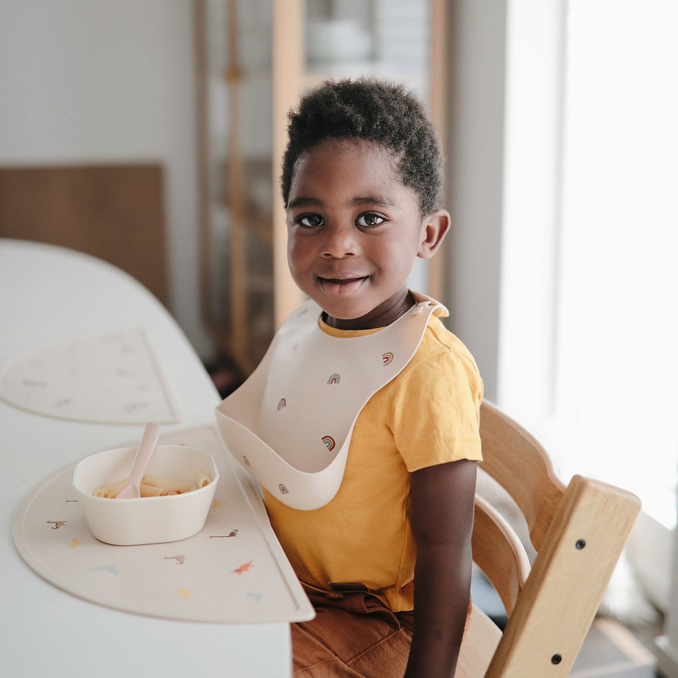 Thumbnail: Mushie | Silicone Place Mat (Rainbows)