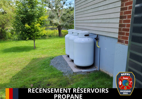 Recensement réservoirs propane