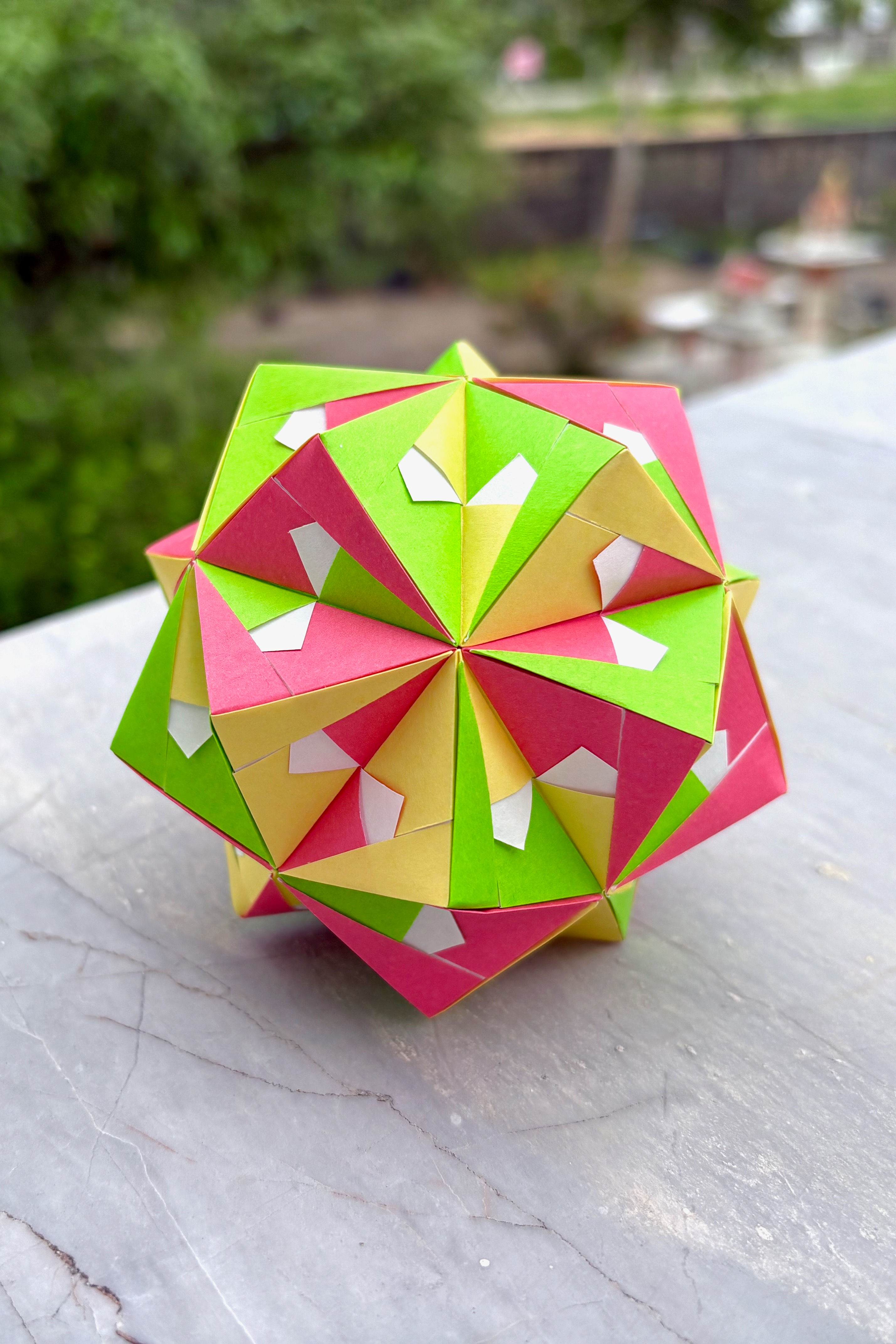 Parakeet Kusudama
