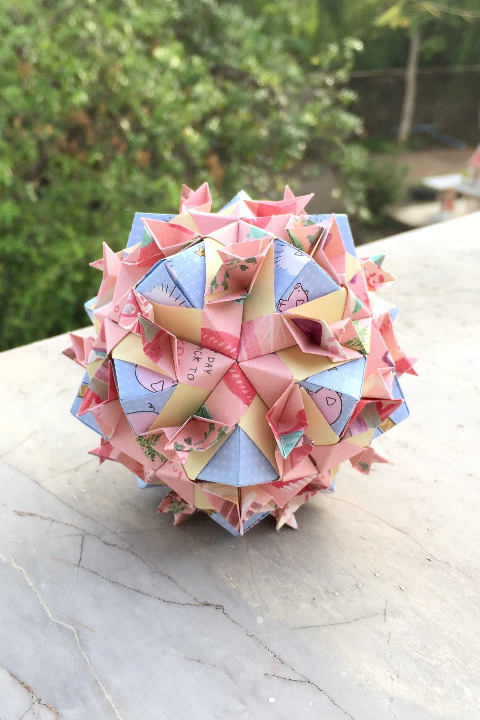 Flamingo Kusudama
