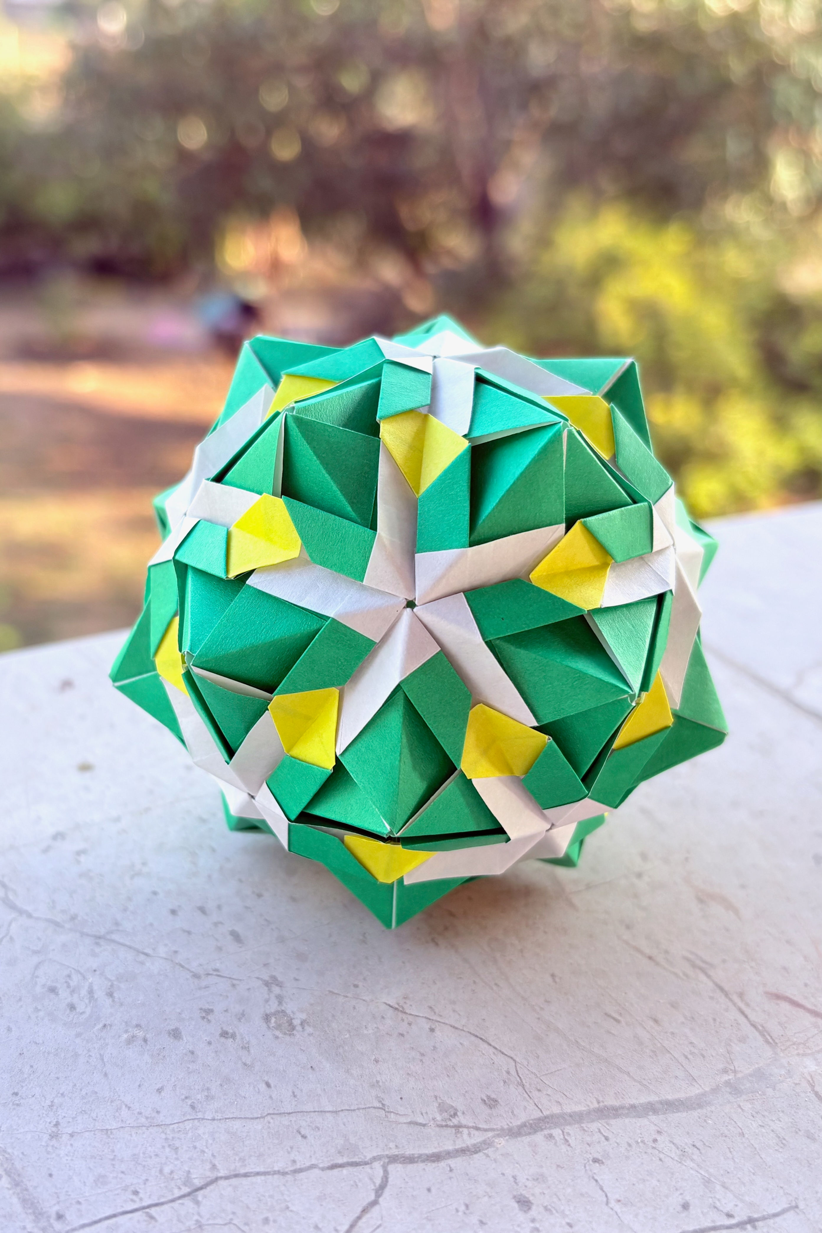 Auriverde Kusudama