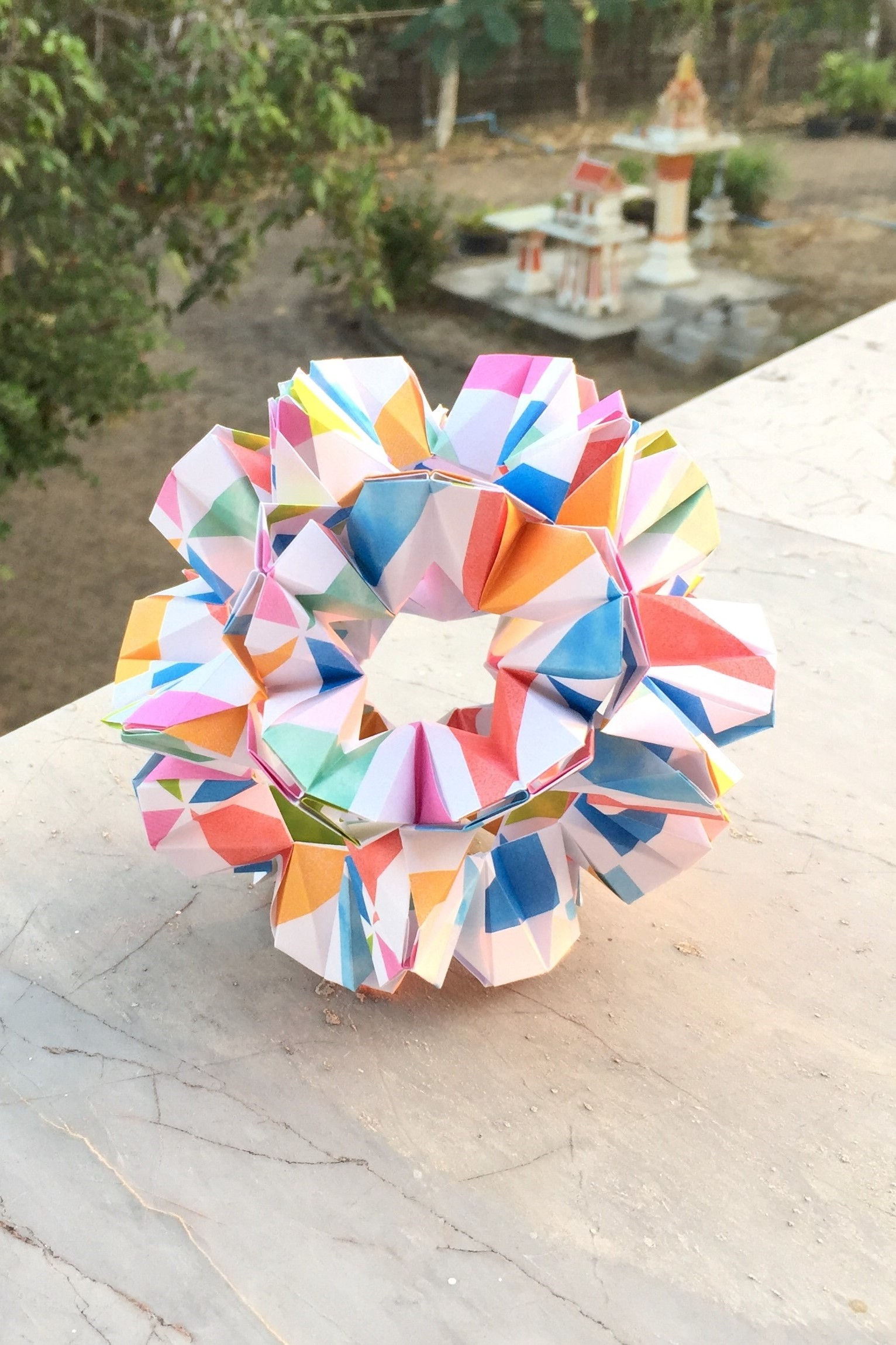 Scrunchie Kusudama