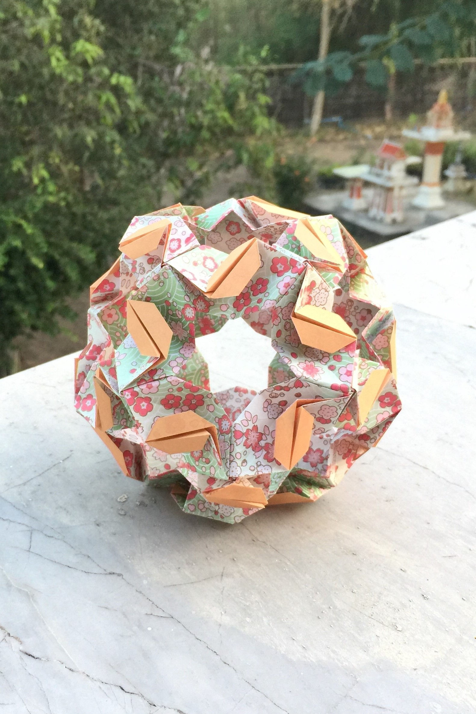 Coffee Bean Kusudama