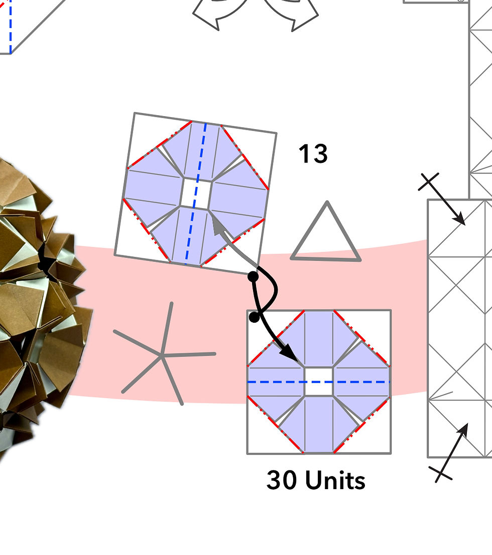 Thumbnail: 1/9 Patch Kusudama