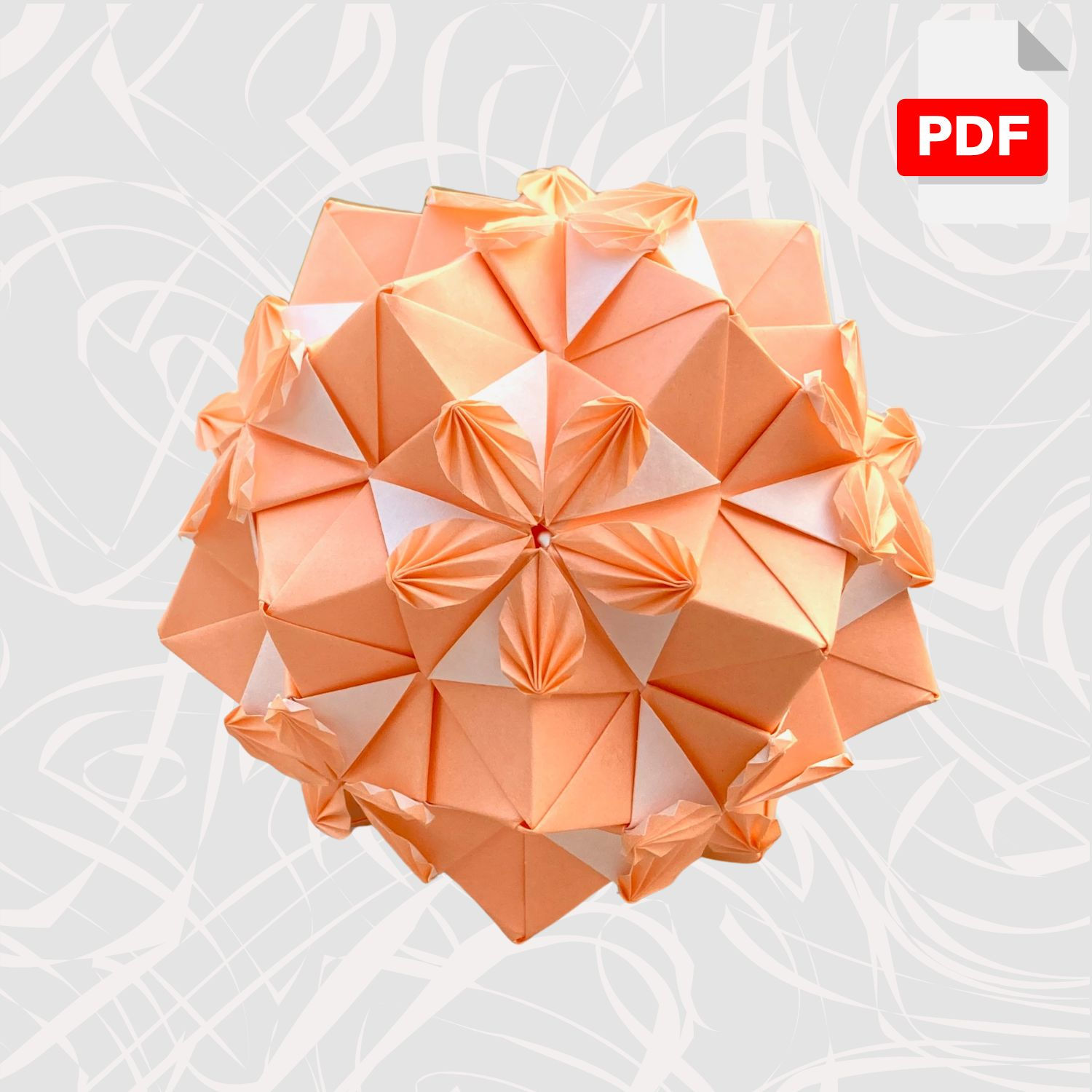 Foliole Kusudama Diagram (PDF)