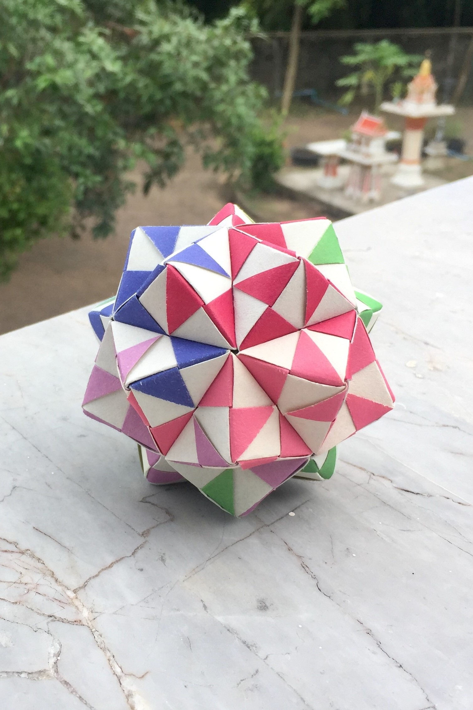 Escher Kusudama (Pinwheel)