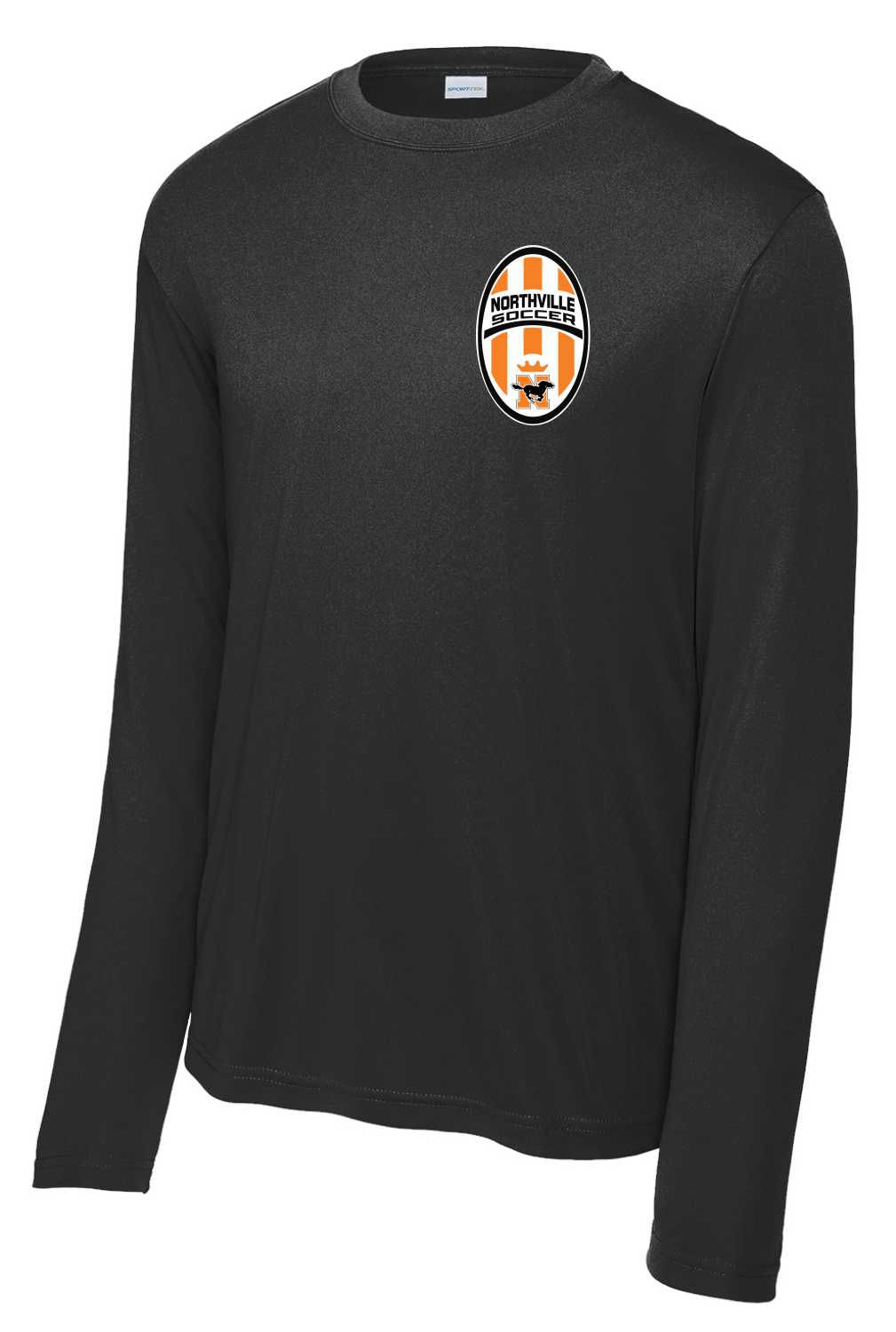 Mens Soccer T-shirt Long sleeve