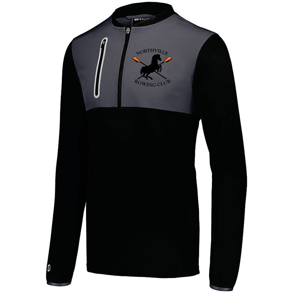 Thumbnail: Rowing Poly Water Resistant 1/4 zip