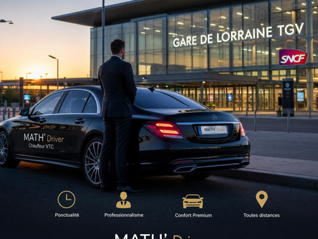 Transport gare lorraine TGV tôt le matin : pourquoi réserver votre VTC à Nancy à l'avance