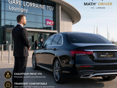 Taxi ou VTC gare lorraine TGV : comment rejoindre Nancy sans stress ?