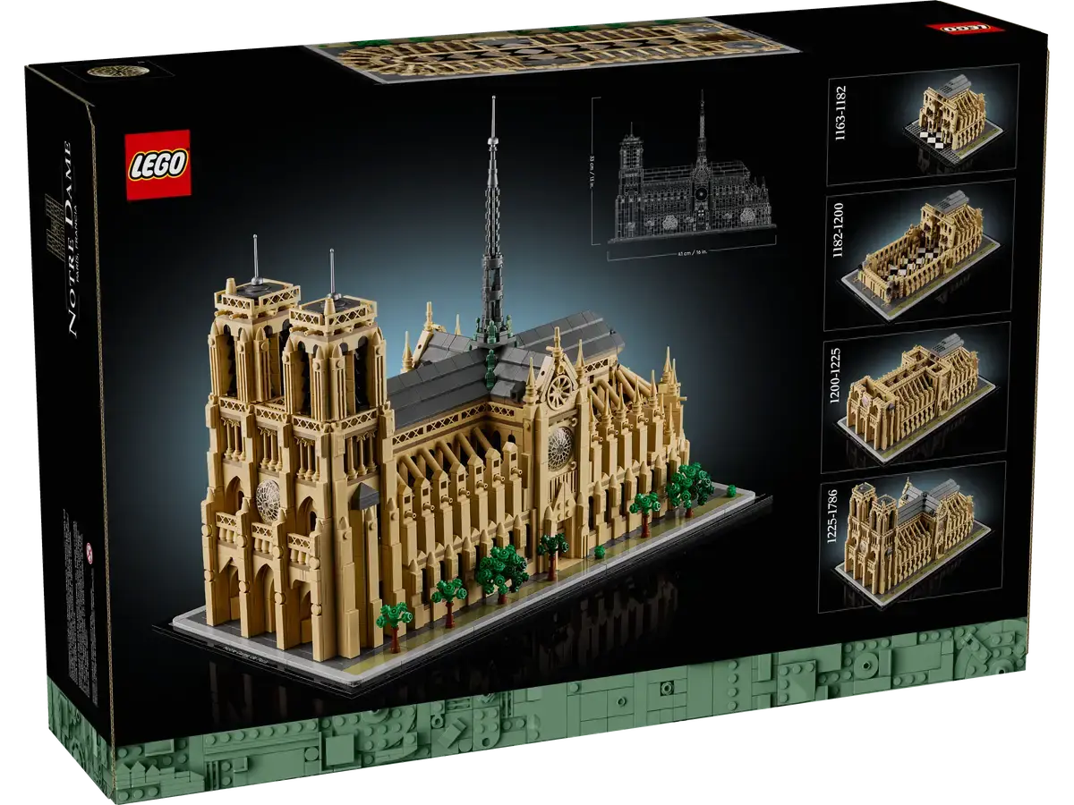 LEGO architecture Notre-Dame van Parijs