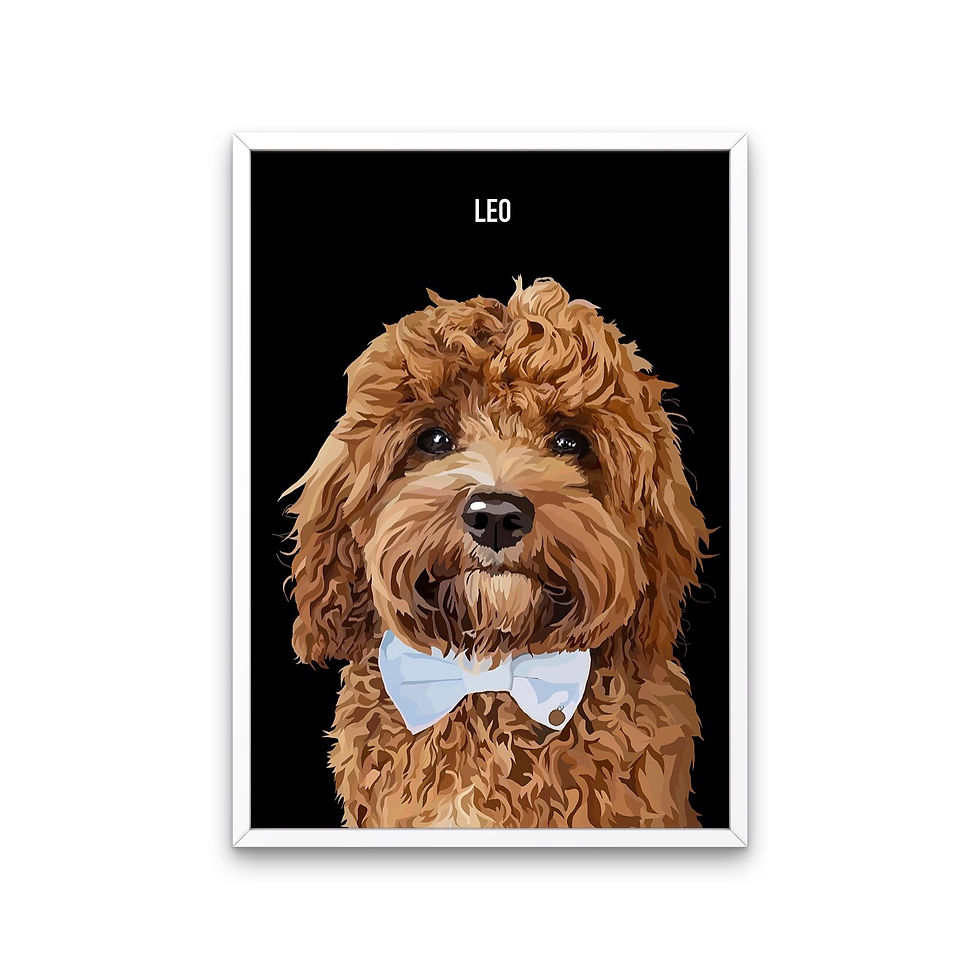 Thumbnail: Custom Pet Portrait - Digital File