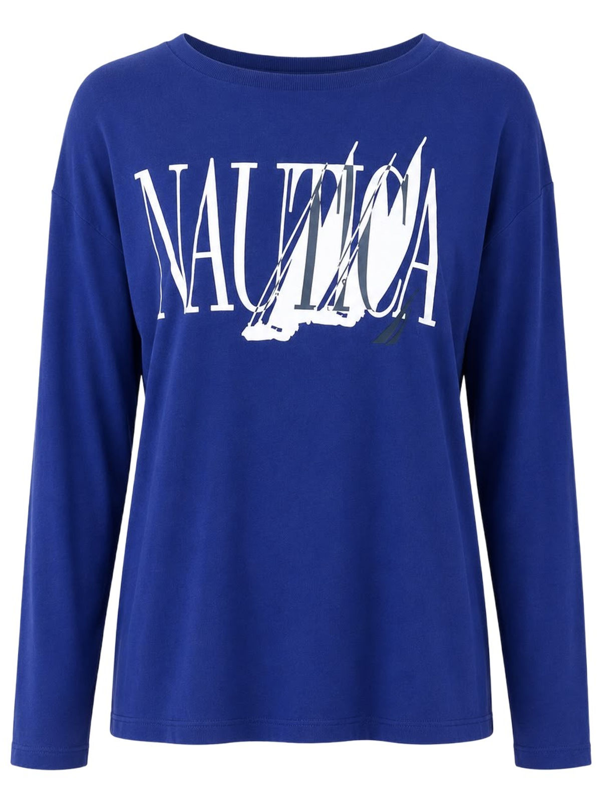 Nautica Royal Blue Long-Sleeve T-Shirt