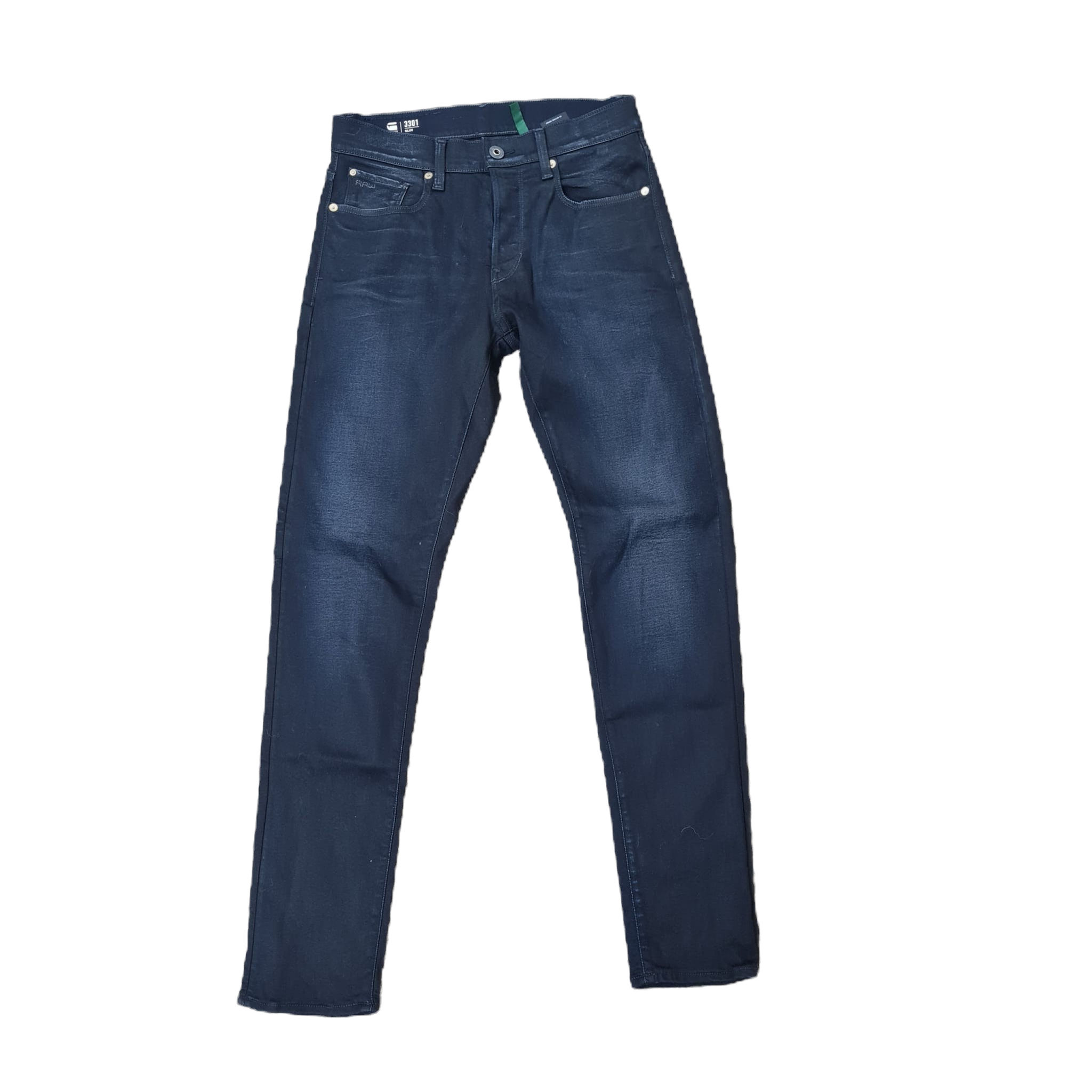G-STAR RAW Dark Blue 3301 slim-fit jeans