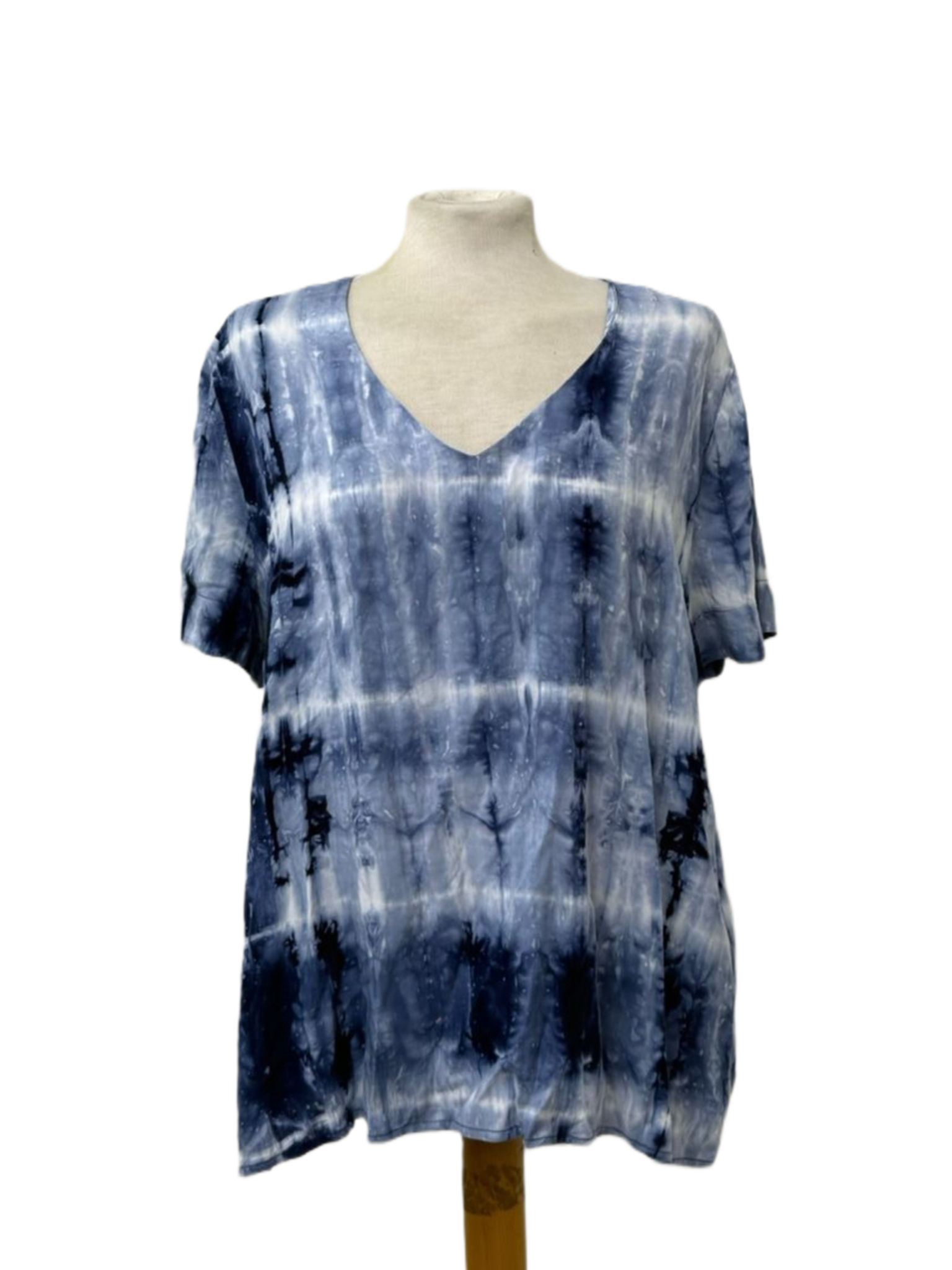 RONEN CHEN Blue Washed Top