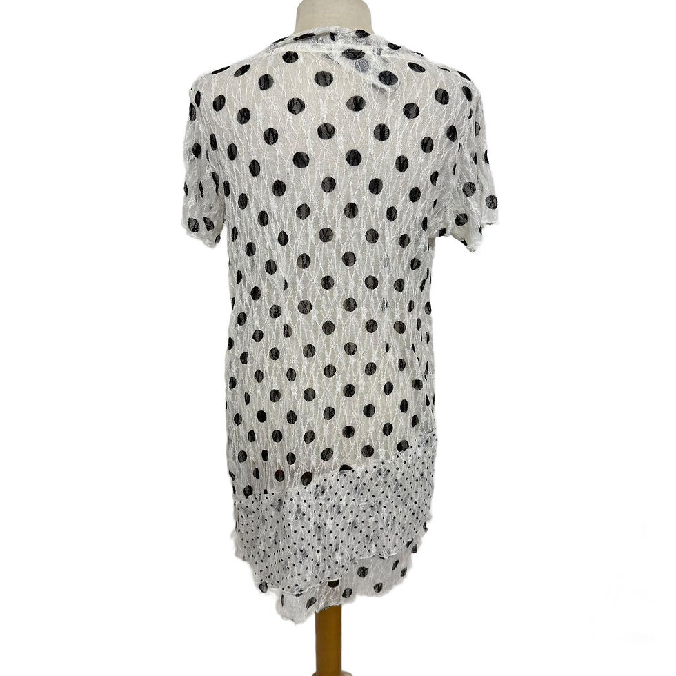 תמונה ממוזערת: GERSHON BRAM White Lace Dress