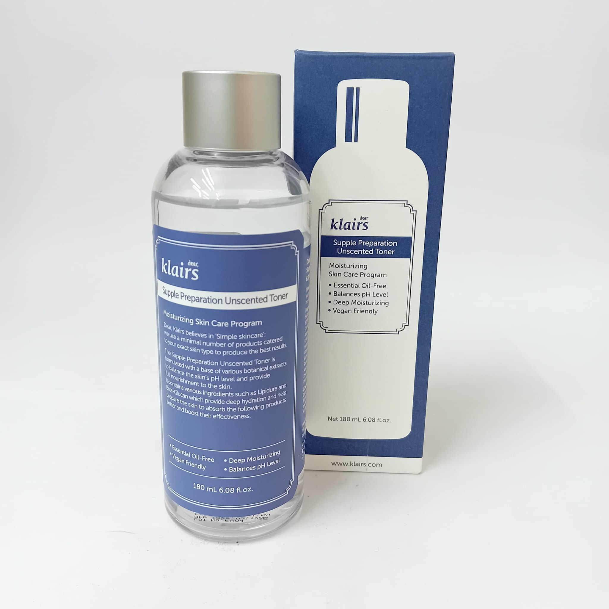 KLAIRS Supple Preparation Unscented Toner 180ml