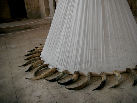 Horn Dress, colour digital