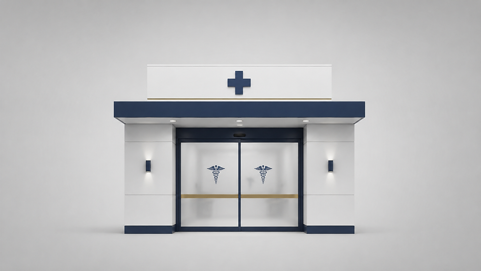 Hospital que representa la trayectoria profesional del Dr. William Puente