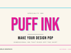 Puff Ink - Make Your Design POP!