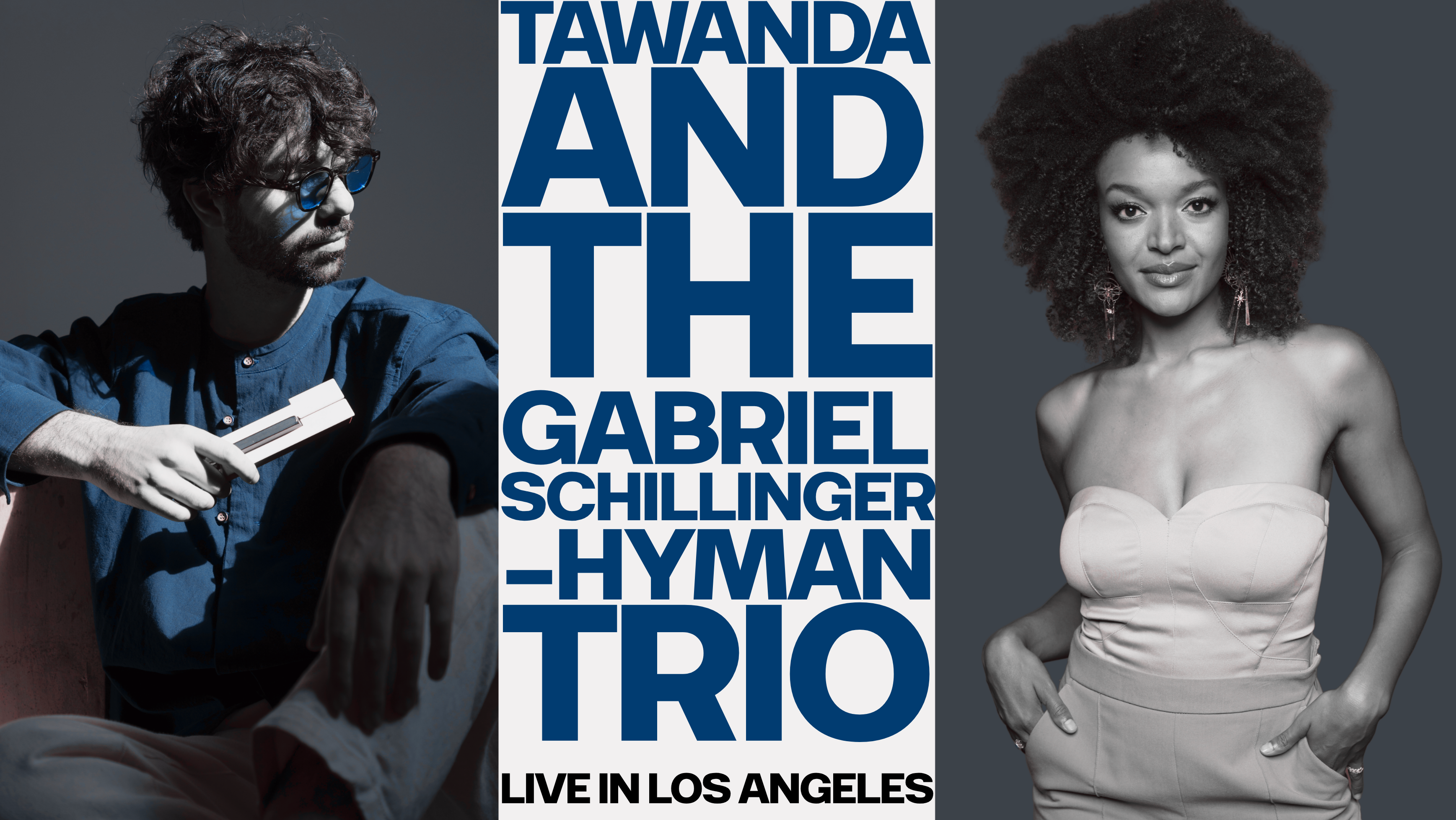 Tawanda and the Gabriel Schillinger- Hyman Trio artwork from Birds Of A Feather Jazz Lounge