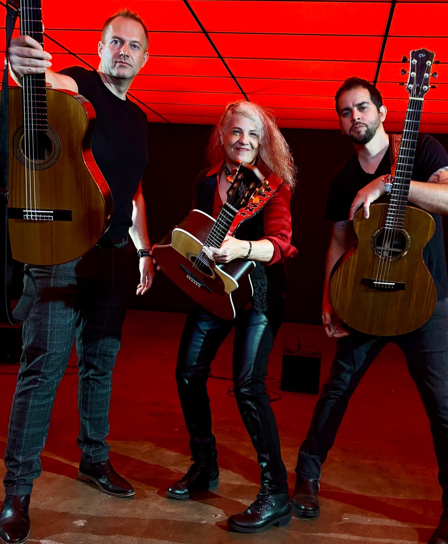 GRAMMY winning guitarists: The String Revolution: Guitar -After Dark artwork from Birds Of A Feather Jazz Lounge