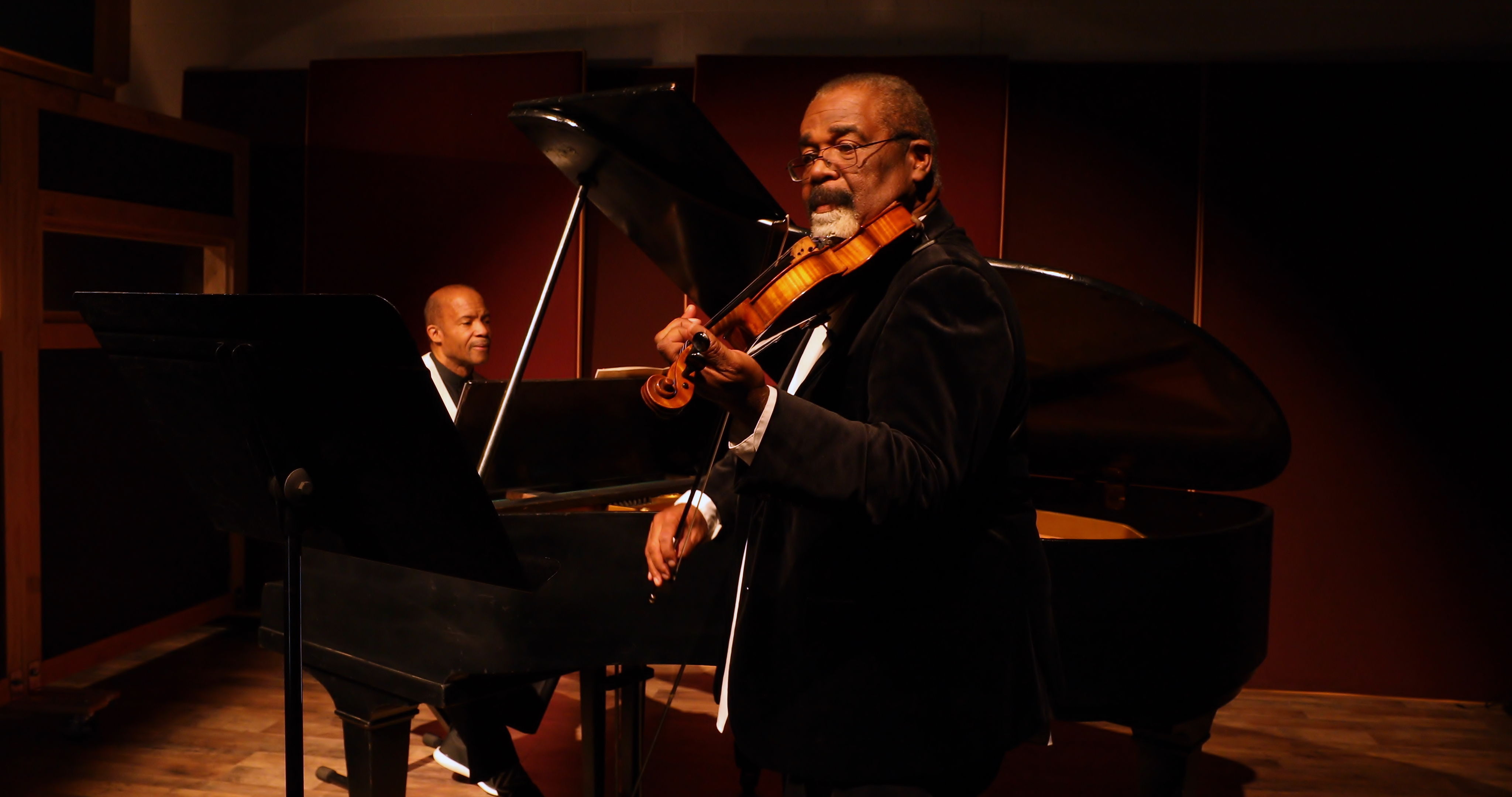 An Evening of classical music and jazz with pianist Gerry Bryant! artwork from Birds Of A Feather Jazz Lounge