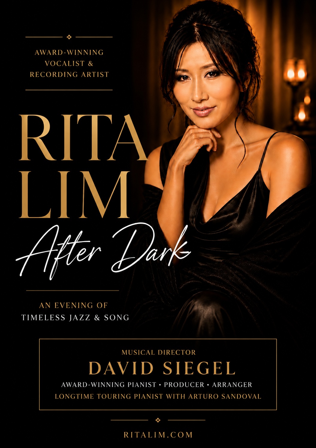 Rita Lim ~ After Dark artwork from Birds Of A Feather Jazz Lounge