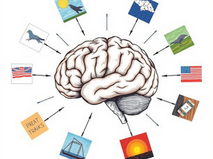 a-brain-surrounded-by-images