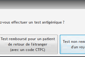 Testing covid : modifications au 1er novembre !