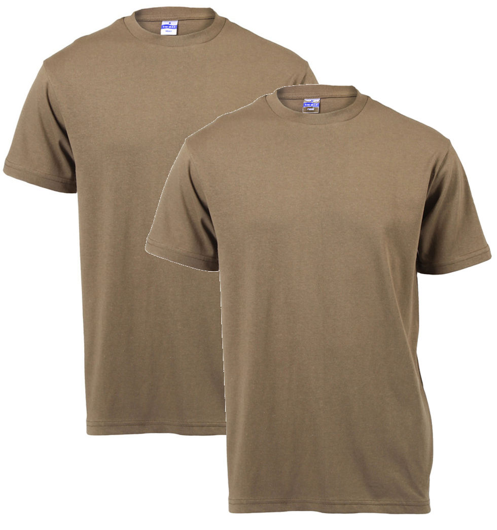 Thumbnail: Men's Blank 180g T-shirt - 2 Pack