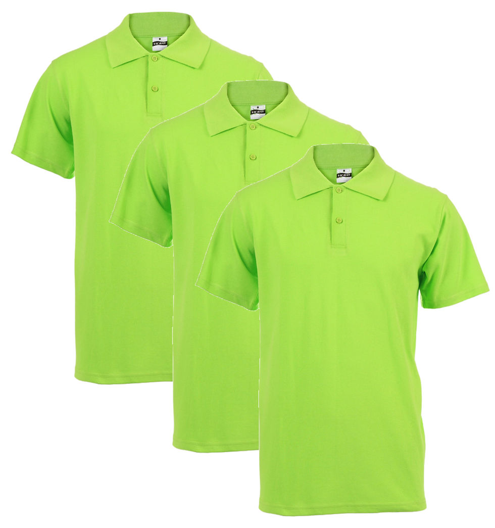 Thumbnail: Blank Men's Polo 3 - Pack ( Assorted colours)