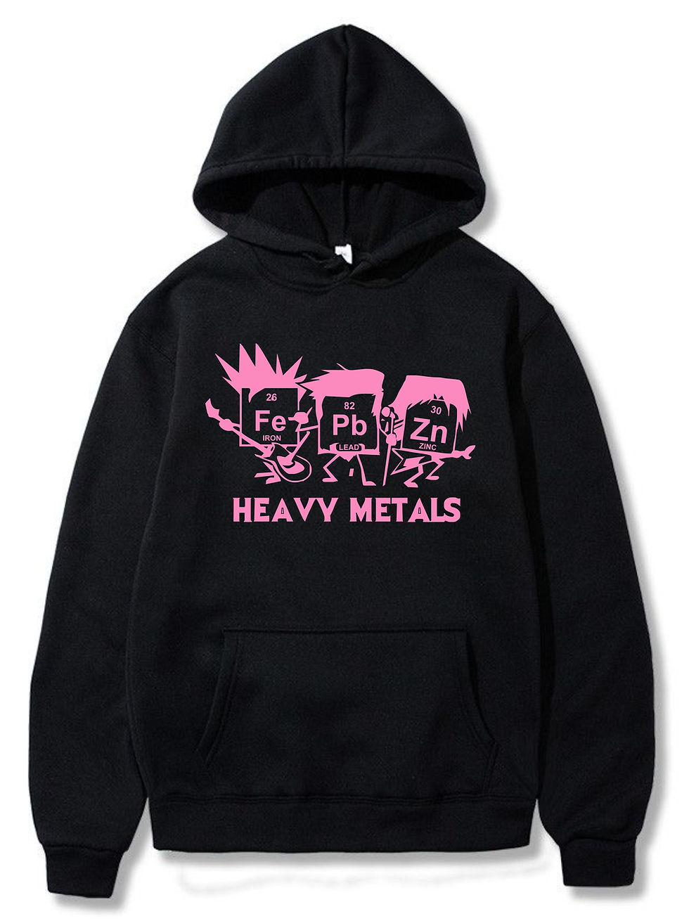 Thumbnail: Heavy Metals Hoody (Assorted Print Colours)