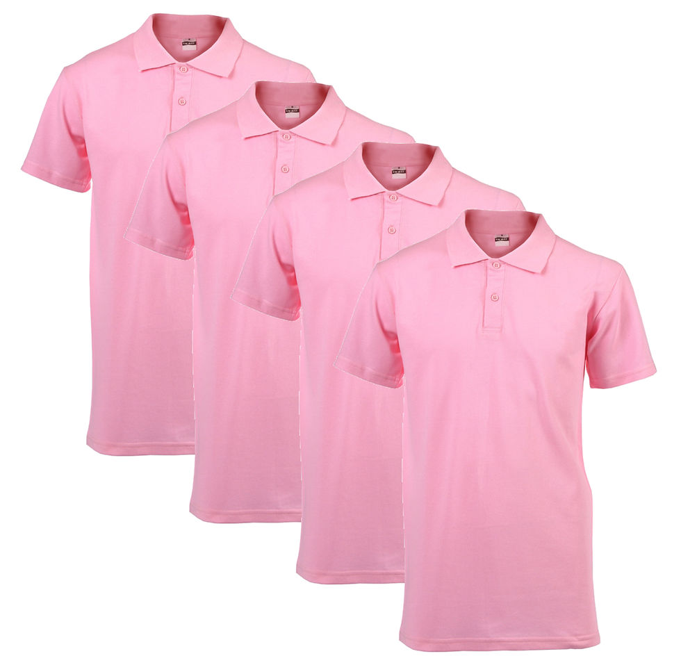 Thumbnail: Blank Men's Polo 4 - Pack ( Assorted colours)
