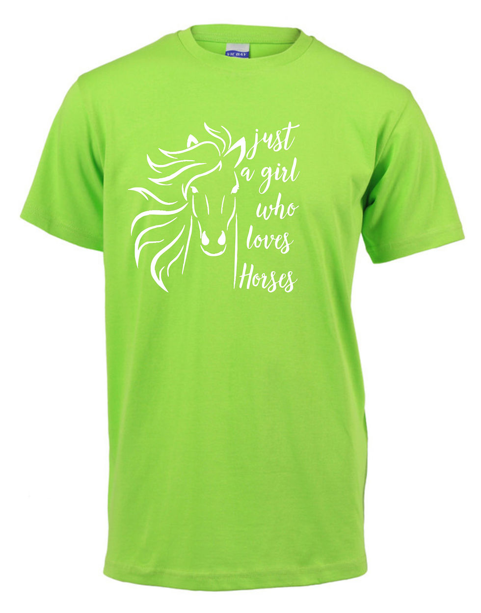 Thumbnail: Just a girl who loves horses Kids T-shirt (Assorted Colours)
