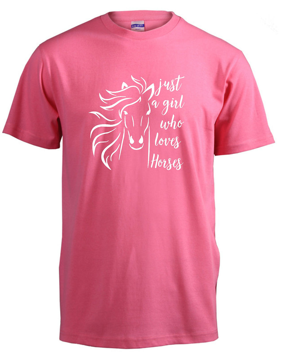 Thumbnail: Just a girl who loves horses Kids T-shirt (Assorted Colours)