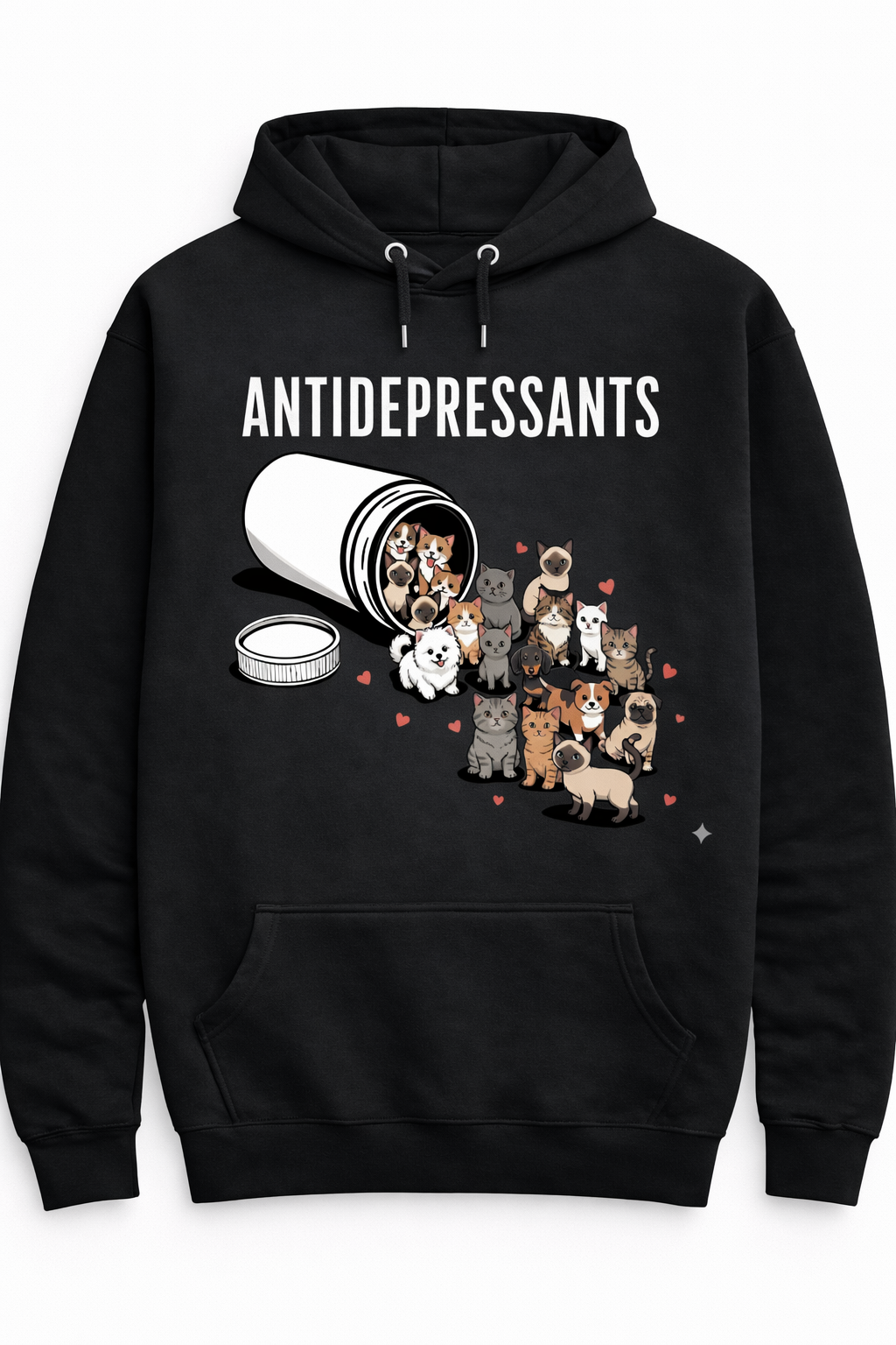 🐕🐈Anti-depressants kitten&puppies  Hoody